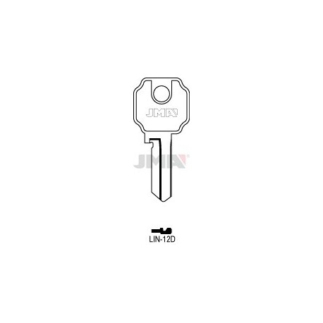 LLAVE JMA ACERO LIN 12D (B)