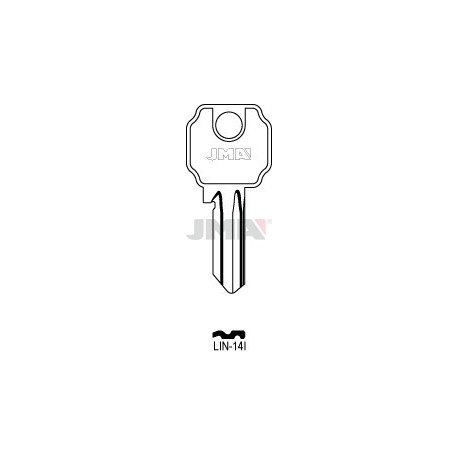LLAVE JMA ACERO LIN 14I (B)