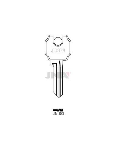 LLAVE JMA ACERO LIN 15D (A)