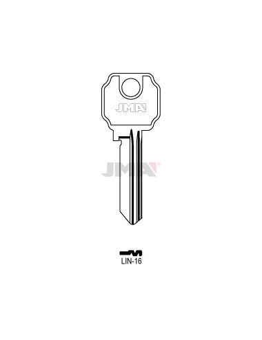 LLAVE JMA ACERO LIN 16 (B)