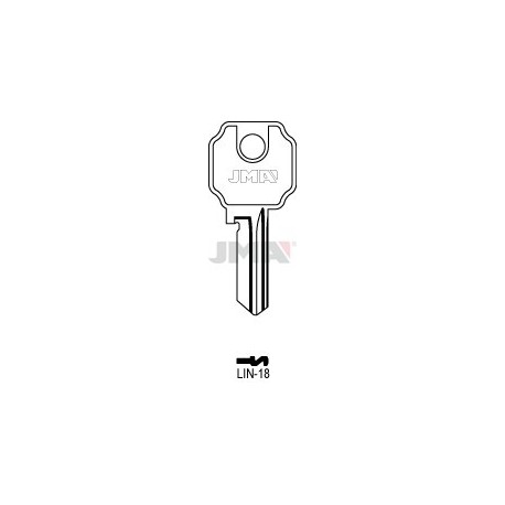 LLAVE JMA ACERO LIN 18 (B)