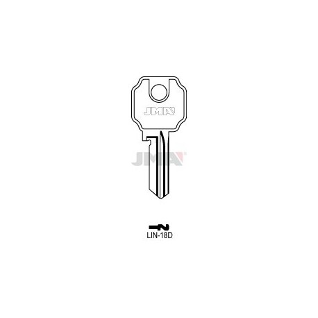 LLAVE JMA ACERO LIN 18D (B)