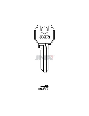 LLAVE JMA ACERO LIN 25D (A)