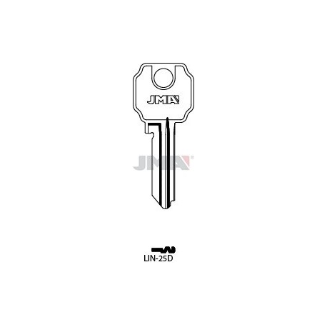 LLAVE JMA ACERO LIN 25D (A)