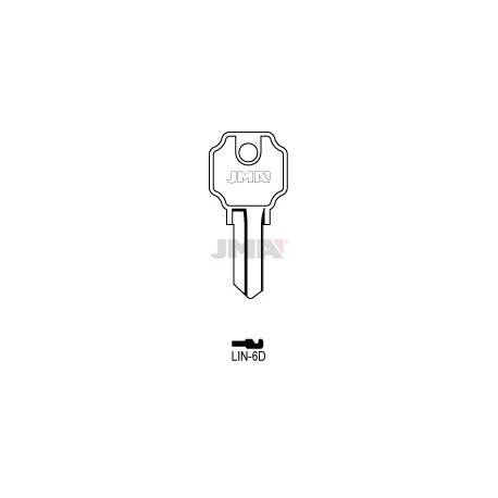 LLAVE JMA ACERO LIN 6D (B)