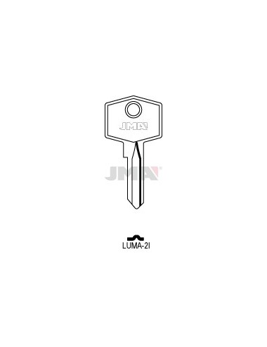 LLAVE JMA ACERO LUMA 2I (B)