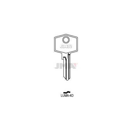 LLAVE JMA ACERO LUMA 4D (B)