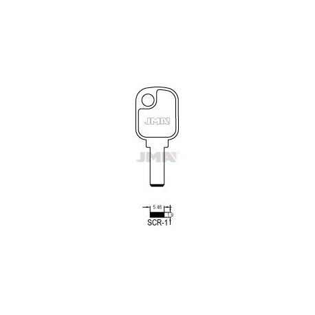 LLAVE JMA ACERO SCR 1 (C) (SCU1)