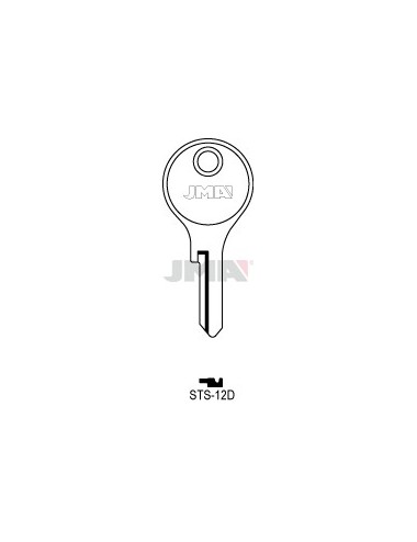 LLAVE JMA ACERO STS 12D (B)