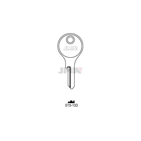 LLAVE JMA ACERO STS 13D (B)