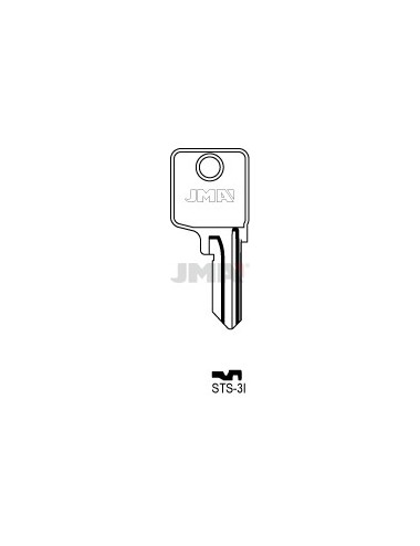 LLAVE JMA ACERO STS 3I (B)