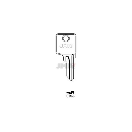 LLAVE JMA ACERO STS 3I (B)