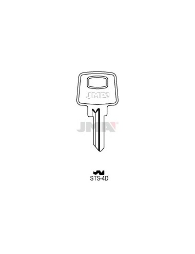 LLAVE JMA ACERO STS 4D (B)