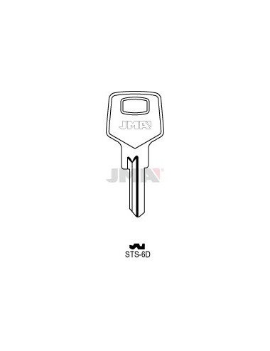 LLAVE JMA ACERO STS 6D (B)