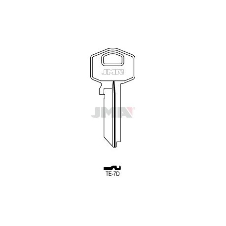 LLAVE JMA ACERO TE 7D (B)
