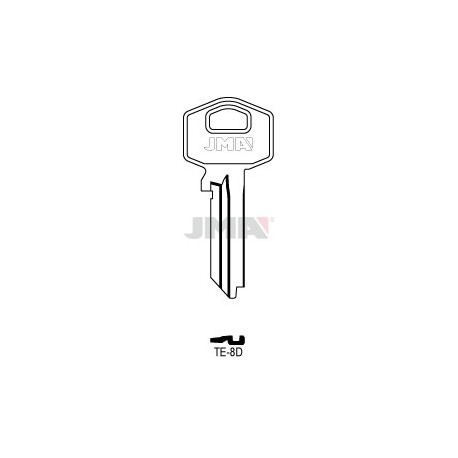 LLAVE JMA ACERO TE 8D (C)