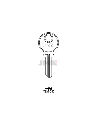 LLAVE JMA ACERO TEM D35 (B)