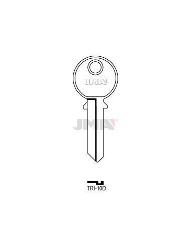 LLAVE JMA ACERO TRI 10D (C)