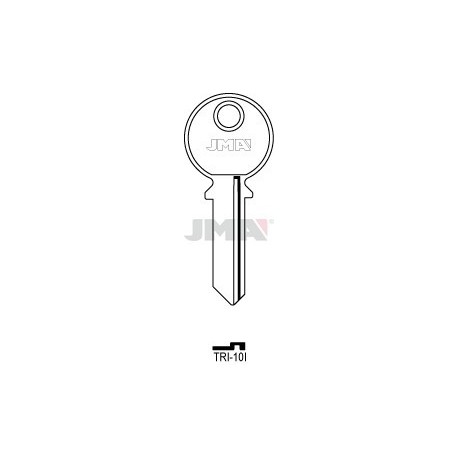 LLAVE JMA ACERO TRI 10I (C)