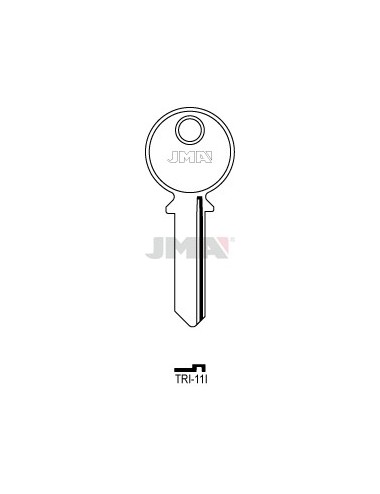 LLAVE JMA ACERO TRI 11I (C)