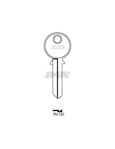 LLAVE JMA ACERO TRI 12D (C)