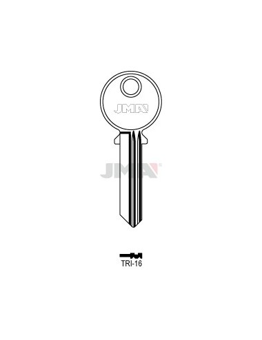 LLAVE JMA ACERO TRI 16 (C)