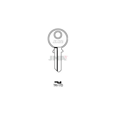 LLAVE JMA ACERO TRI 17D (C)