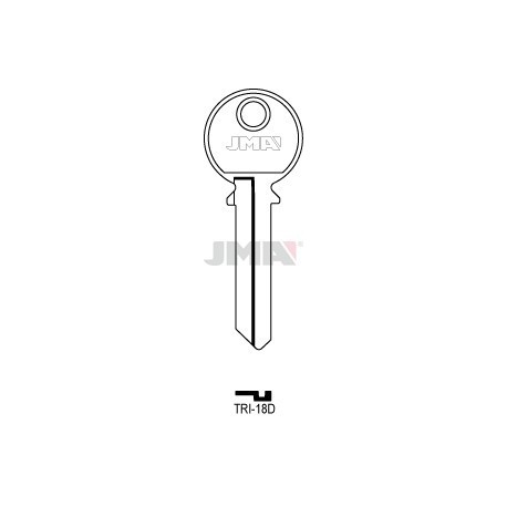 LLAVE JMA ACERO TRI 18D (C)