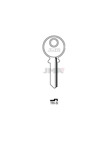 LLAVE JMA ACERO TRI 5I (C)
