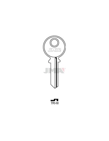 LLAVE JMA ACERO TRI 6I (C)