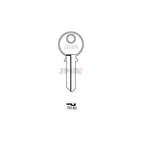 LLAVE JMA ACERO TRI 8D (C)