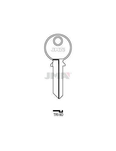 LLAVE JMA ACERO TRI 9D (C)