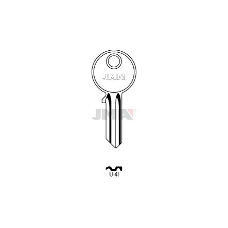 LLAVE JMA ACERO U 4I (C)