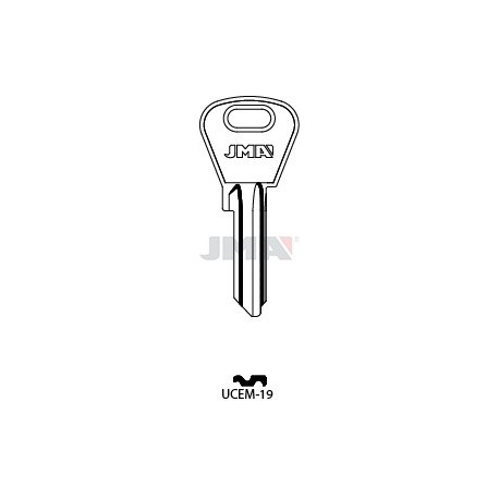 LLAVE JMA ACERO UCEM 19 (C)