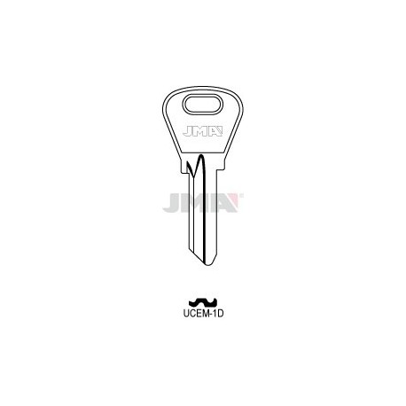 LLAVE JMA ACERO UCEM 1D (B)
