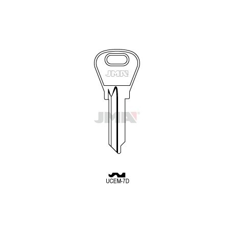 LLAVE JMA ACERO UCEM 7D (B)