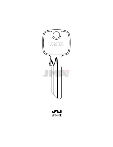 LLAVE JMA ACERO WIN 6D (C)