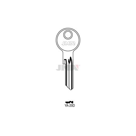 LLAVE JMA ACERO YA 20D (C)
