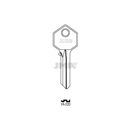 LLAVE JMA ACERO YA 22D (C)