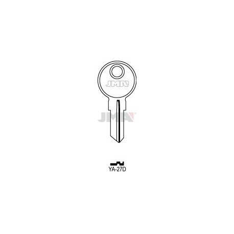 LLAVE JMA ACERO YA 27D (C)