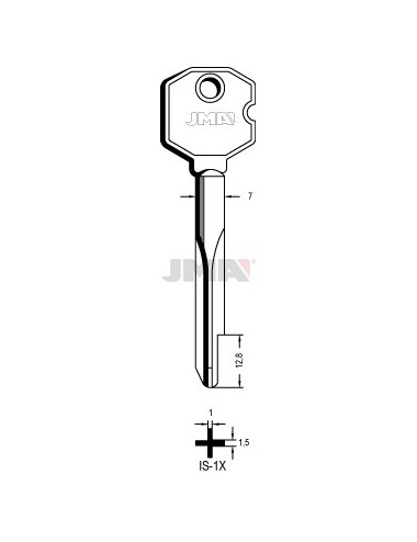 LLAVE JMA CRUCIFORME IS 1X
