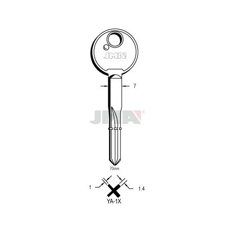 LLAVE JMA CRUCIFORME YA 1X