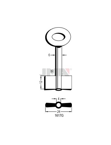 LLAVE JMA GORJA 1617G