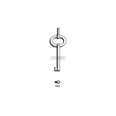 LLAVE JMA GORJA 74 G
