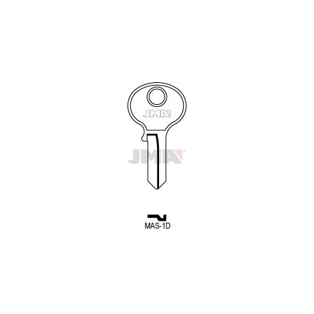 LLAVE JMA ACERO MAS 1D (C)
