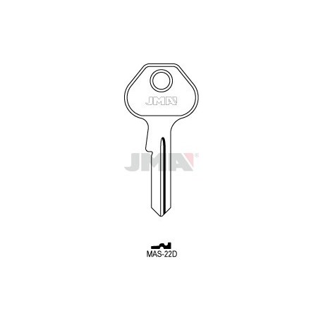 LLAVE JMA ACERO MAS 22D (C)