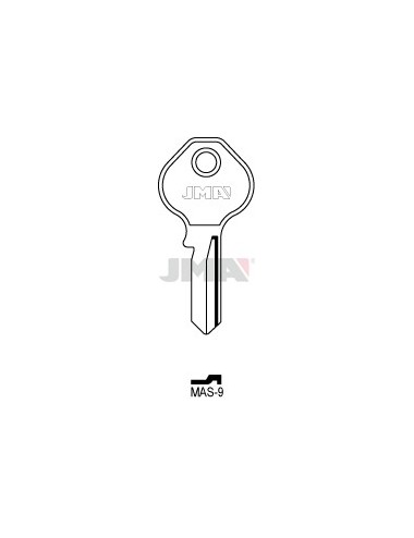 LLAVE JMA ACERO MAS 9 (C)