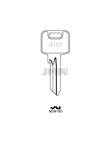 LLAVE JMA ACERO MCM 18D (A)