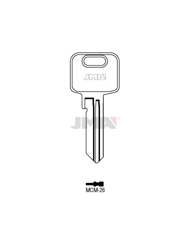 LLAVE JMA ACERO MCM 26 (B)