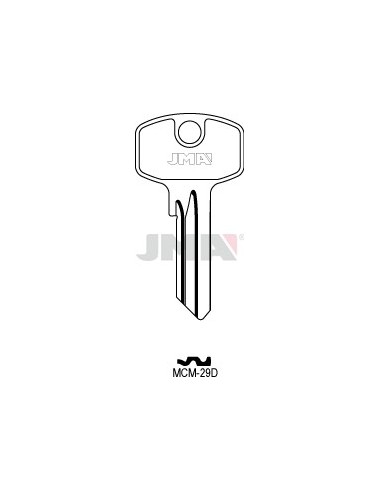 LLAVE JMA ACERO MCM 29D (C)
